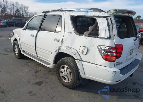 2001 Toyota Sequoia Limited V8 from USA, damaged, VIN 5TDZT38AX1S047323